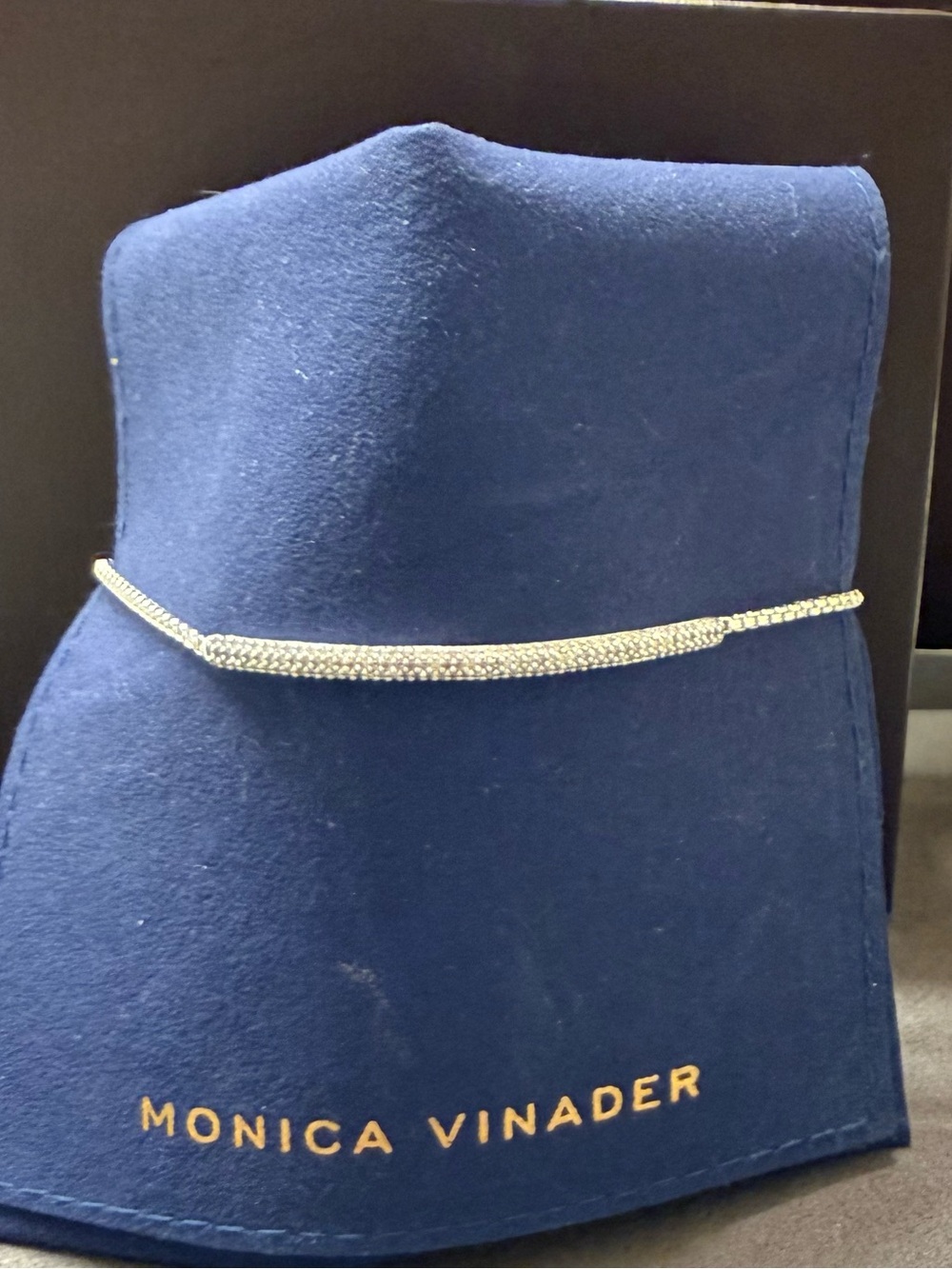 Monica Vinader
Stellar Pavé Diamond
Mini Bar Bracelet